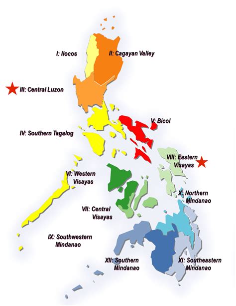 Regions of the Philippines | Regions of the philippines, Water ...