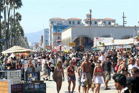 Venice Beach Boardwalk, Los Angeles, CA - California Beaches