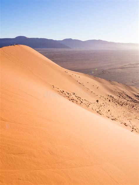 Sunrise at Dune 45, Namib Desert, Namibia Stock Photo - Image of nature ...