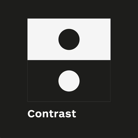 Contrast In Design Principles