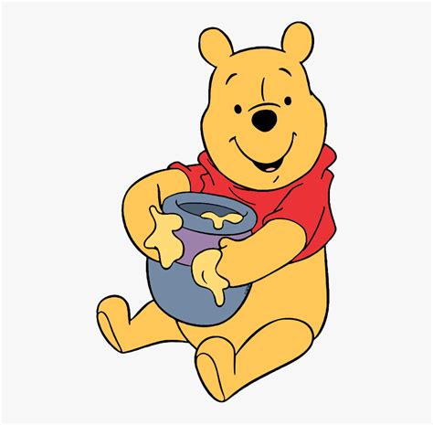 Transparent Winnie The Pooh Clipart - Winnie The Pooh And Honey Pot, HD ...