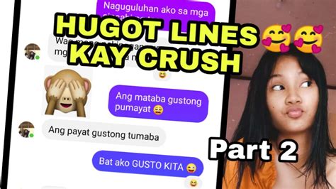 HUGOT LINES KAY CRUSH 😍 | PART 2 | KILIG MOMENTS - YouTube