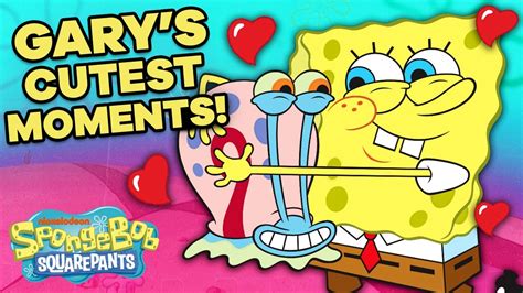 Top 23 Cutest Gary Moments! 🐌 | SpongeBob - YouTube