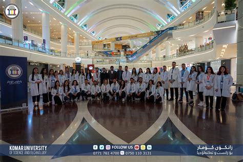 Komar University’s students hold a medical event at Family Mall - Komar ...