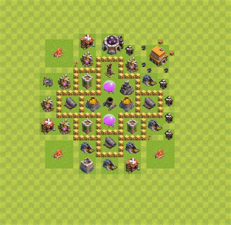 Town Hall Level 5 Farming Layout