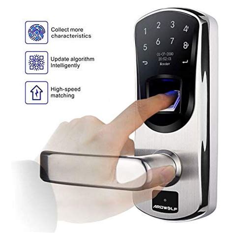 Fingerprint Door Lock, Ardwolf A60 Keyless Entry Door Lock with Left ...