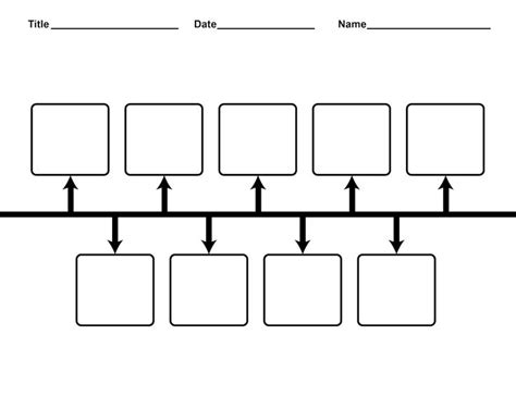 Free Blank History Timeline Templates for Kids and Students | History ...