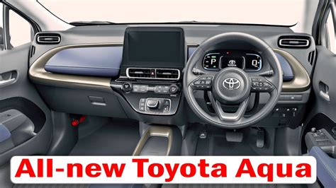 All new Toyota Aqua - All Interior Features & All Colors // first look ...