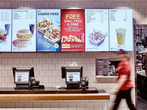 McDonald’s Create Your Taste – Coates Group | Digital menu boards ...