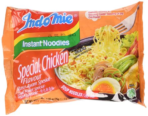 Buy Indomie Instant Noodles Soup Special Chicken Flavor, 2.65 Ounce ...