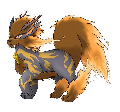 Mega Arcanine Shiny by Anarlaurendil on DeviantArt