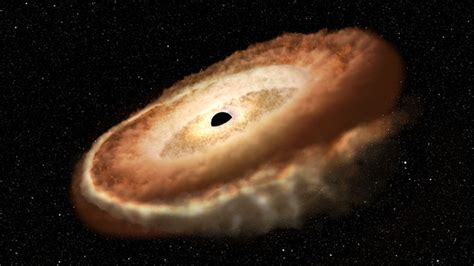 Hubble telescope: Supermassive black hole caught eating a star! - BBC ...