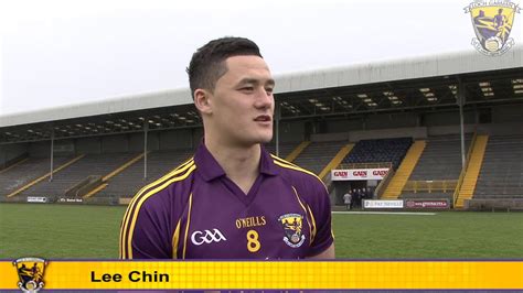 Lee Chin talks to Wexford GAA TV about his choosing to hurling in 2014 ...