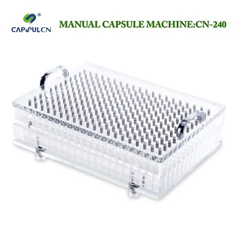 Size 5 CapsulCN240 Manual Capsule Filler/Capsule Filling Machine ...