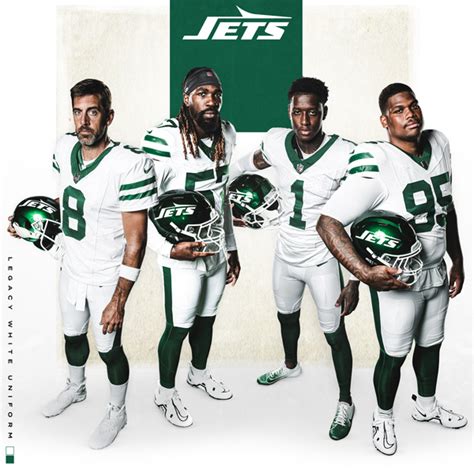 New York Jets Unveil Legacy White Throwback Uniforms - NY Jets Forum ...