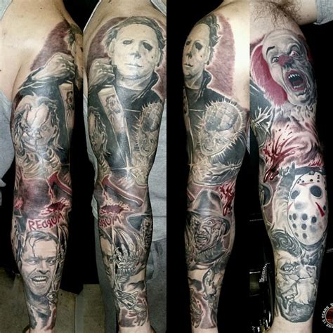 Horror Movie Character Tattoos