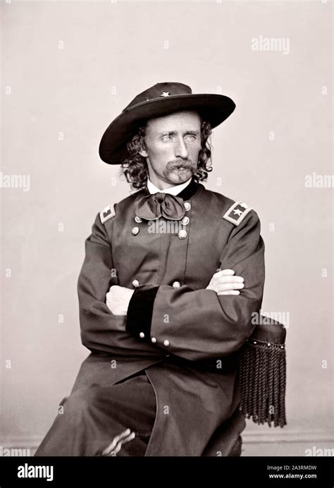 George Armstrong Custer (1839 – 1876) was a United States Army officer ...