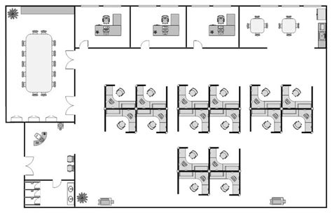 Office Layout Plan | Office plan, Office layout plan, Office floor plan