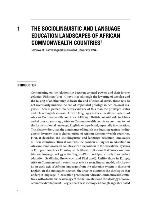 Preview Multilingualism and Language in Education by Cambridge ...