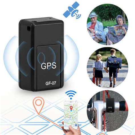 GPS Tracker - Portable Mini Hidden Real-Time GPS Tracking Device for ...