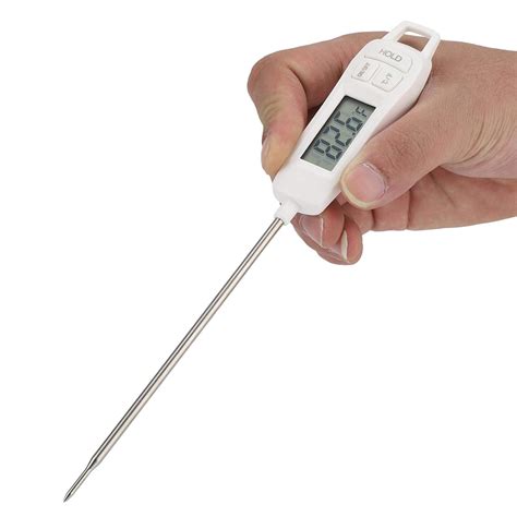 Food Liquid Thermometer Instant Read Digital Meat Thermometer Cooking ...