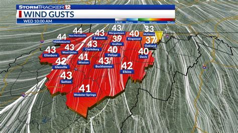 Windy weather ahead for West Virginia on Wednesday