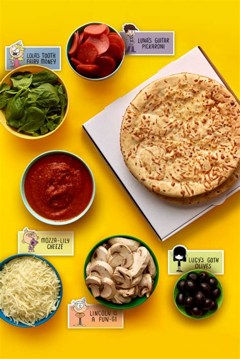 Make Your Own Loud House-Inspired Pizza Bar | Nickelodeon Parents