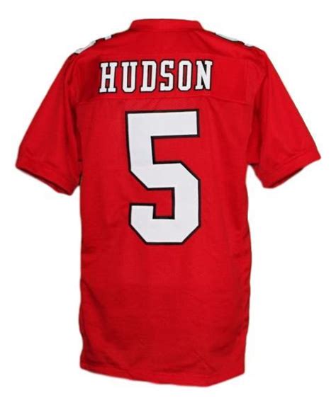 Finn Hudson #5 Glee TV Cory Monteith New Men Football Jersey Red Any ...