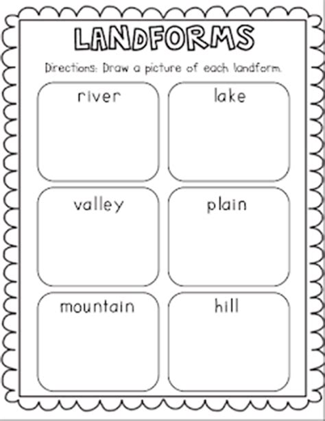 21 Landforms for Kids Activities and Lesson Plans