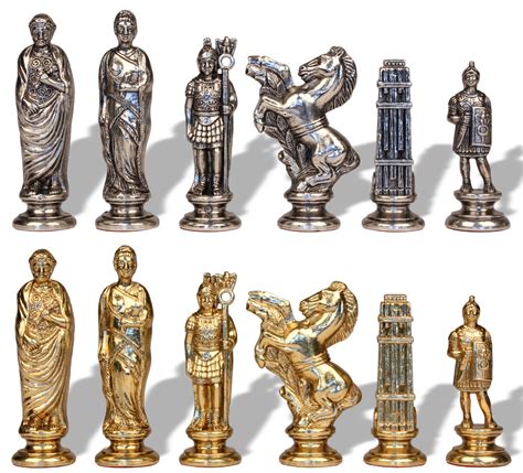 Metal Chess Pieces - The Chess Store