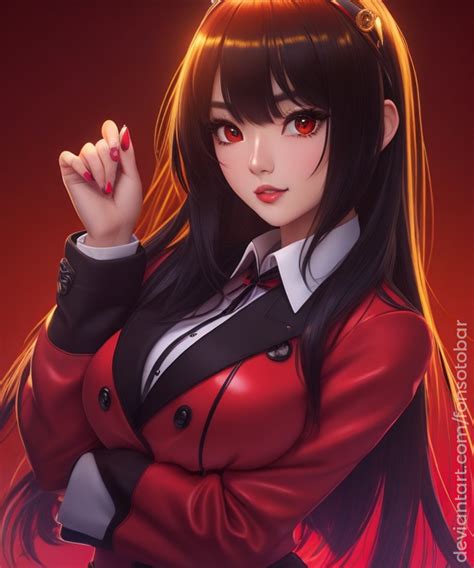 Yumeko Jabami -Kakegurui AI Fanart by FonsoTobar on DeviantArt