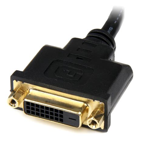 Amazon.com: StarTech.com 8in HDMI to DVI-D Video Cable Adapter - HDMI ...