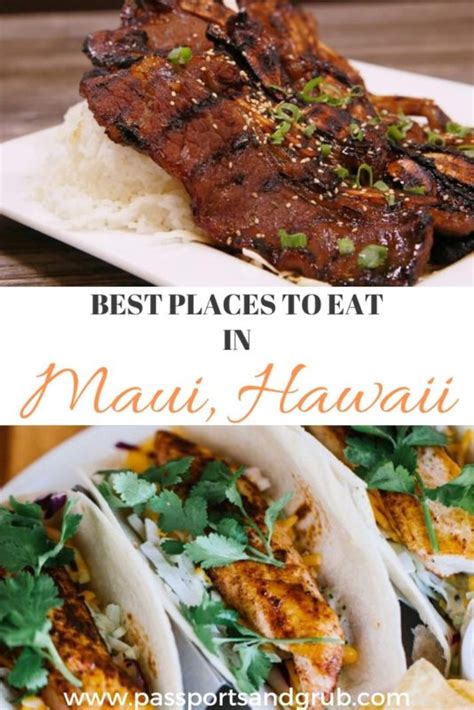 25 Best Places To Eat In Maui | Ka'anapali Restaurants [Updated Jan 2022]