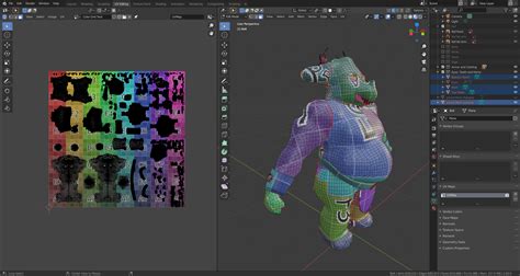 Installations Frontière Une variante blender change uv map Péninsule ...