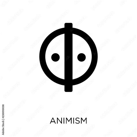 animism icon. animism symbol design from Religion collection. Stock ...