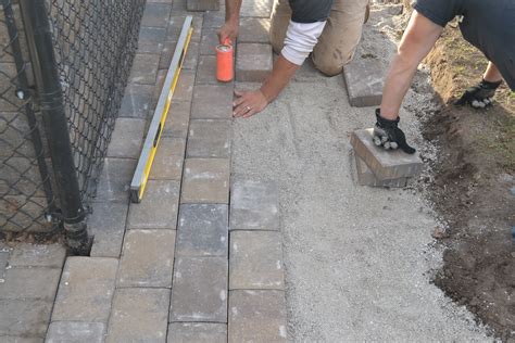 Paver patio installation. How to properly install your paver patio.