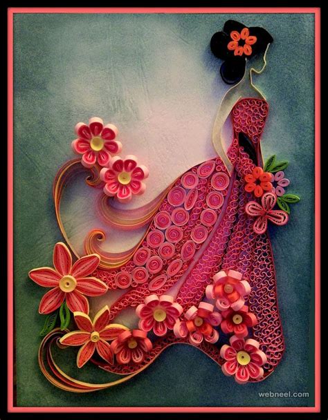 25 Beautiful Quilling Flower Designs and Paper Quilling Cards ...