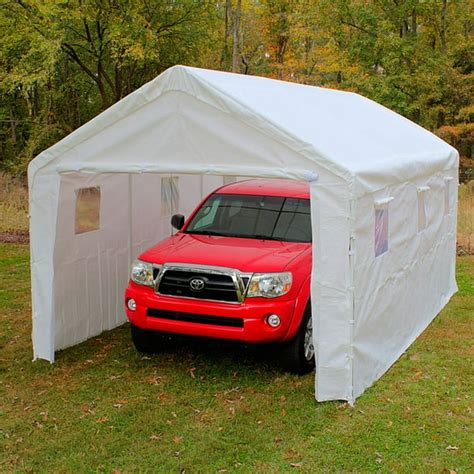 King Canopy Universal 10X20 Enclosed Carport Canopy - Walmart.com ...