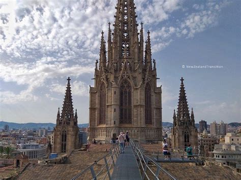 view from rooftop of Barcelona Cathedral, Spain | Barcelona cathedral ...