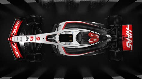 Haas F1 Car 2024 - Pepi Angelika