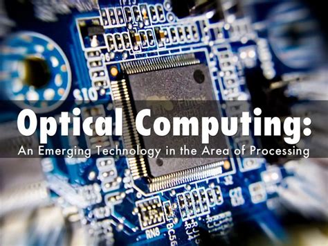 Optical Computing - Computer Operated At Light-Speed