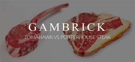 Tomahawk vs Porterhouse steak. Find out the facts about both cuts ...