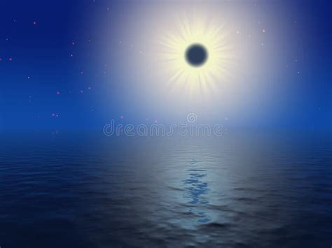 Deep blue sky stock illustration. Illustration of midnight - 1439069