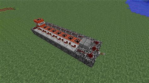 Small TNT cannon Minecraft Project