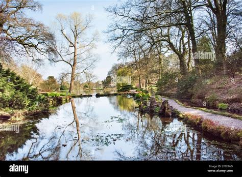 Hodnet Hall Gardens Stock Photo - Alamy