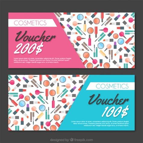 discount Beauty coupon design plat Vecteur gratuit Job Application ...