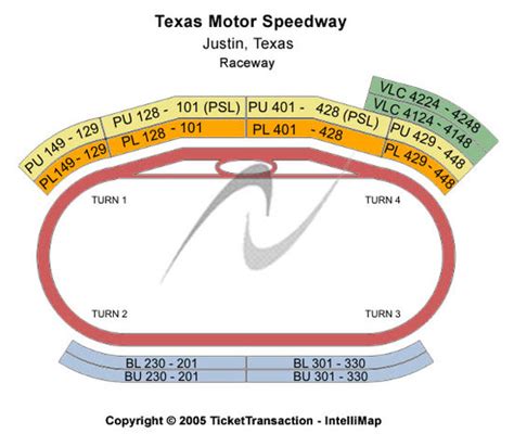 Texas Motor Speedway Tickets in Fort Worth Texas, Seating Charts ...