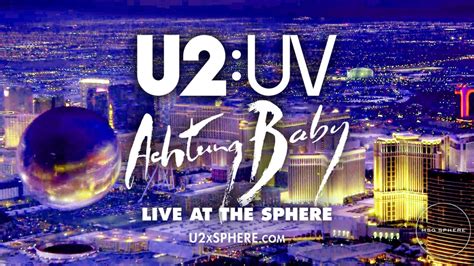 U2 Will Perform 1st Shows At MSG Sphere In Las Vegas