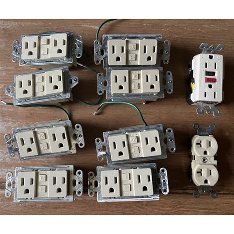 Leviton | Other | 9 Leviton Gfci Electrical Outlets Bundle Surge ...