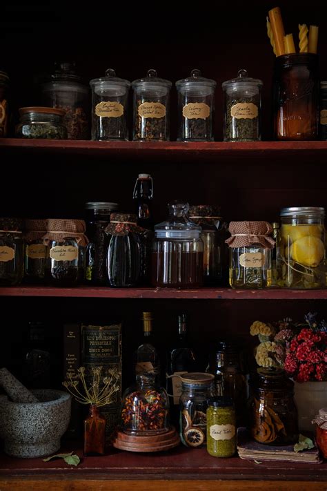 Turning Our Pantry into a Witchy Apothecary Cabinet — Under A Tin Roof